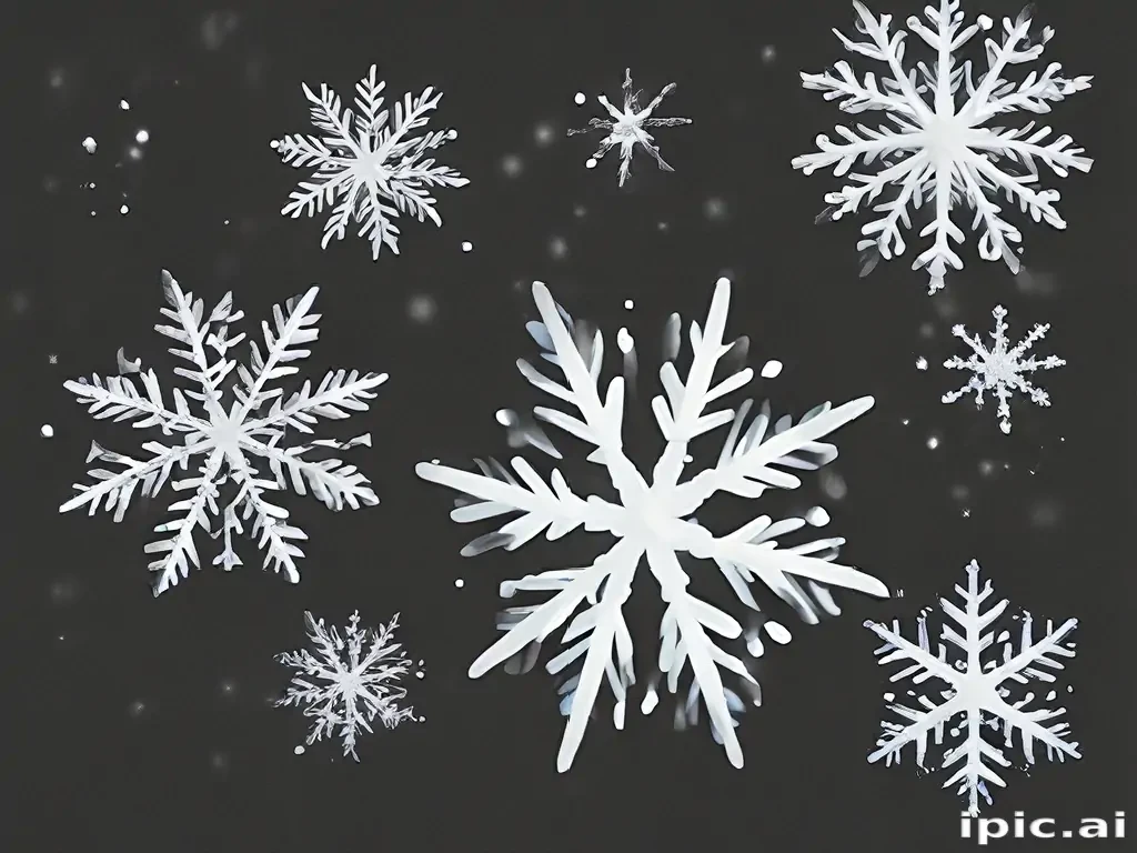 snow flakes png