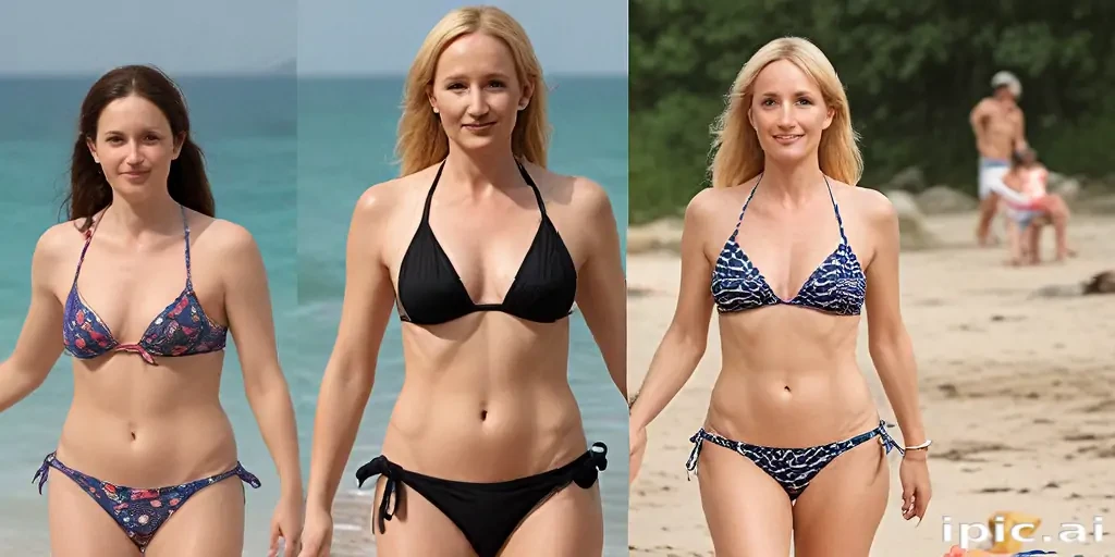 jk rowling bikini