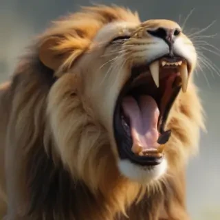 lion roar png