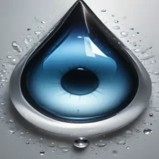 water drop transparent