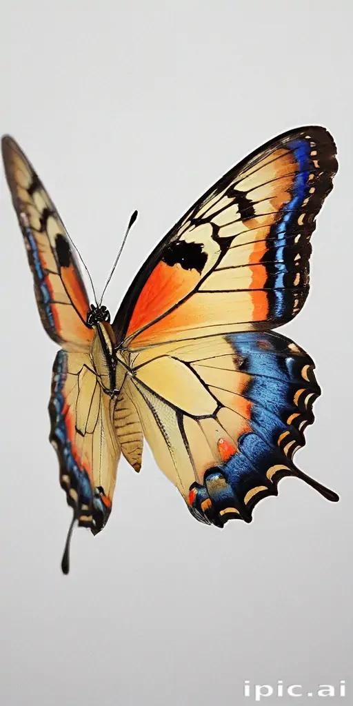 butterfly with no background