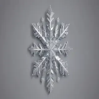 transparent background snowflake clipart