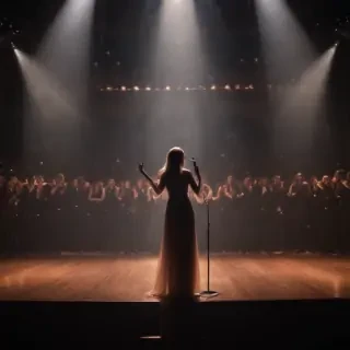singing background