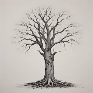 dead tree drawings