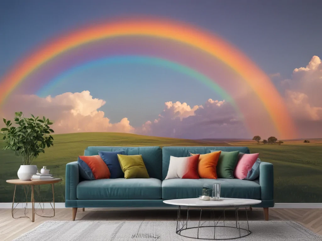 aesthetic rainbow wallpaper