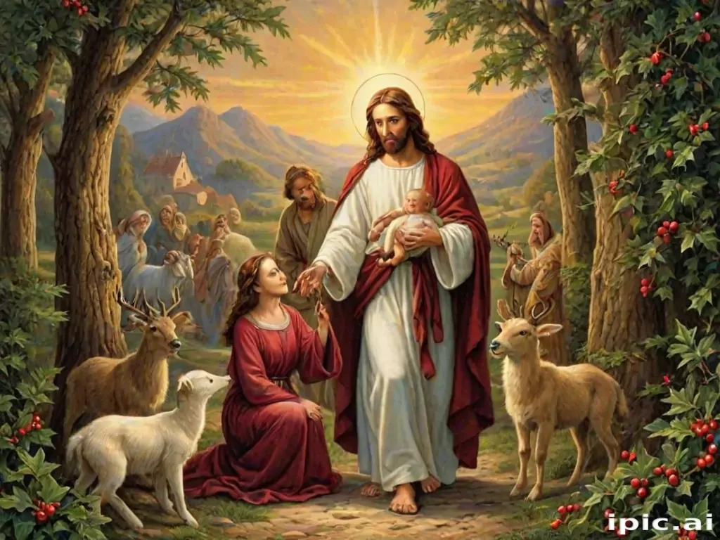 merry christmas jesus images