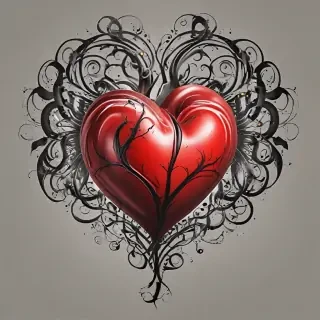 heart tattoo png