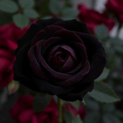 black rose background