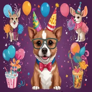 party animal clipart