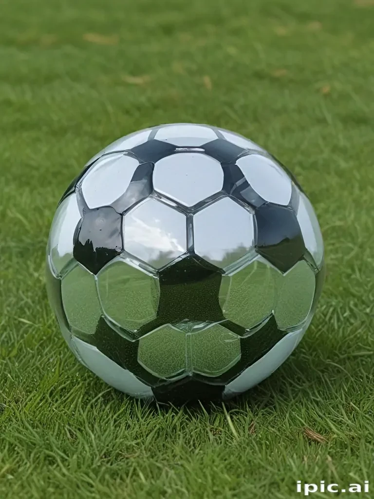 transparent soccer ball