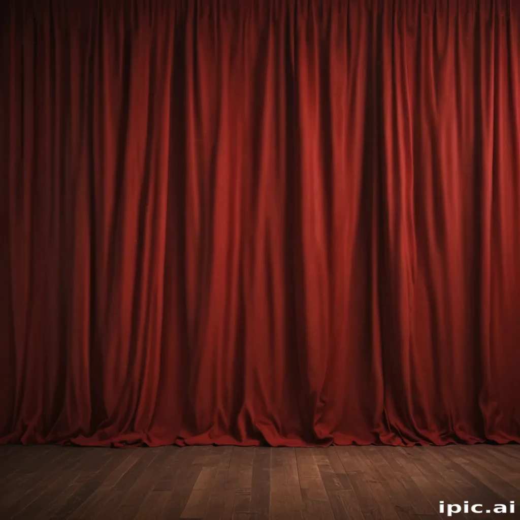red curtain png