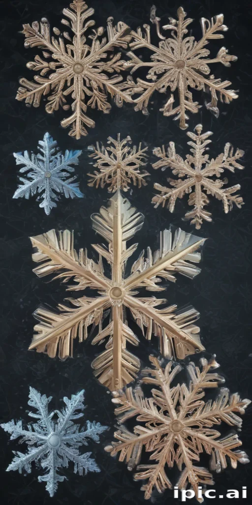 snowflakes clipart transparent background