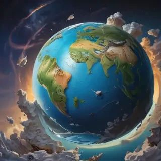 earth cartoon photo