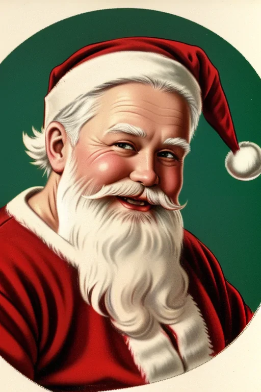vintage santa image