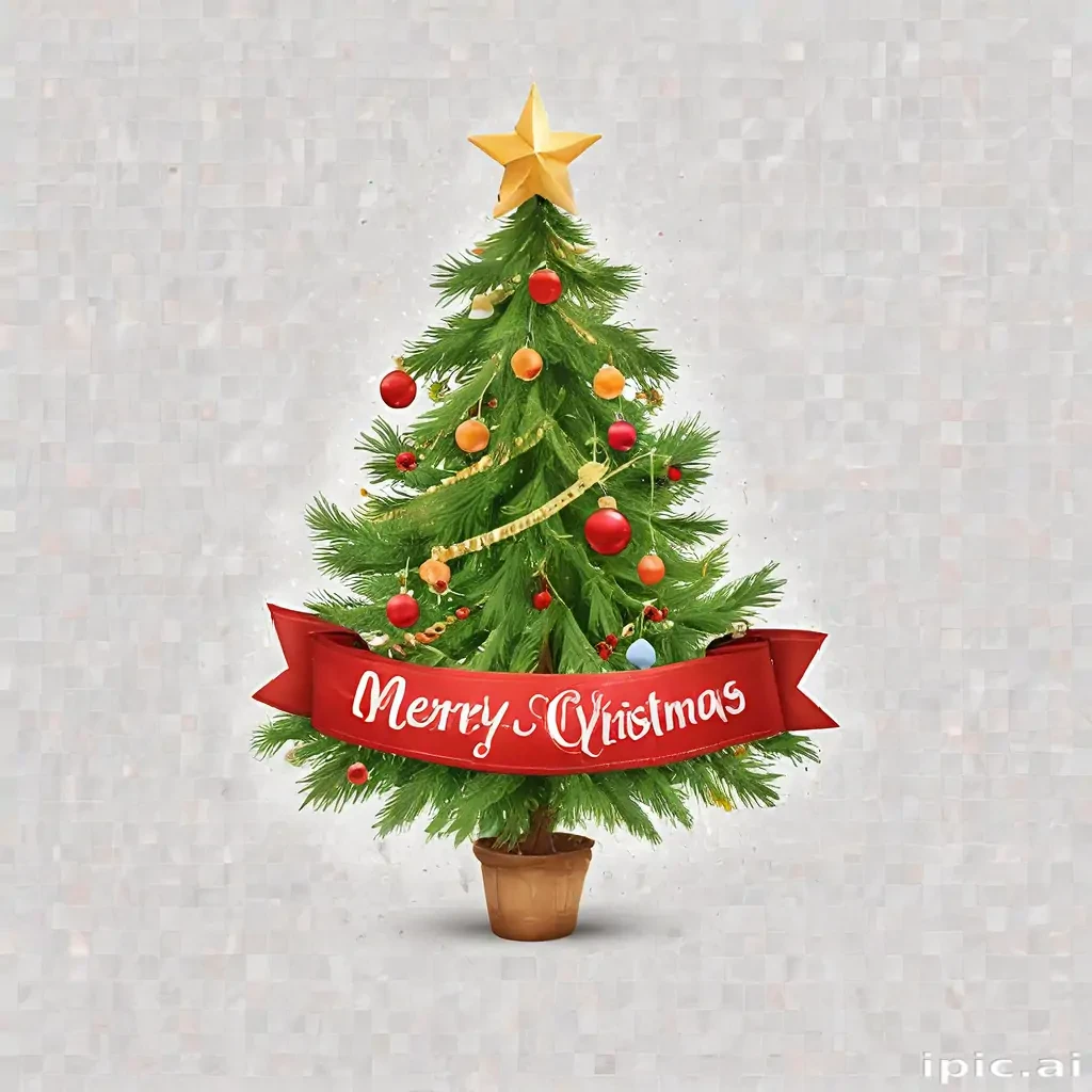 transparent merry christmas