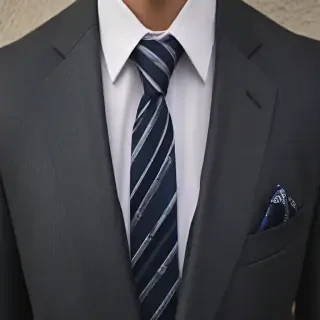 suit and tie