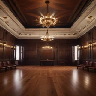 court room background