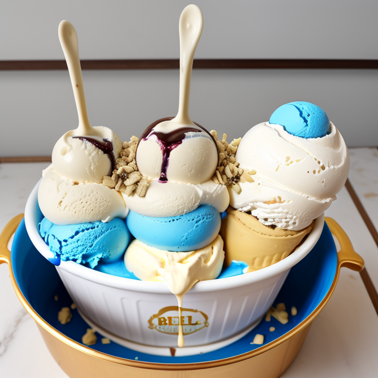 blue bell ice cream banana split
