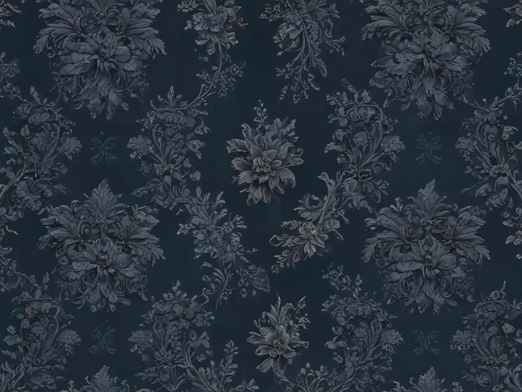 vintage dark blue aesthetic wallpaper