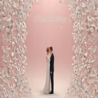 marriage card background