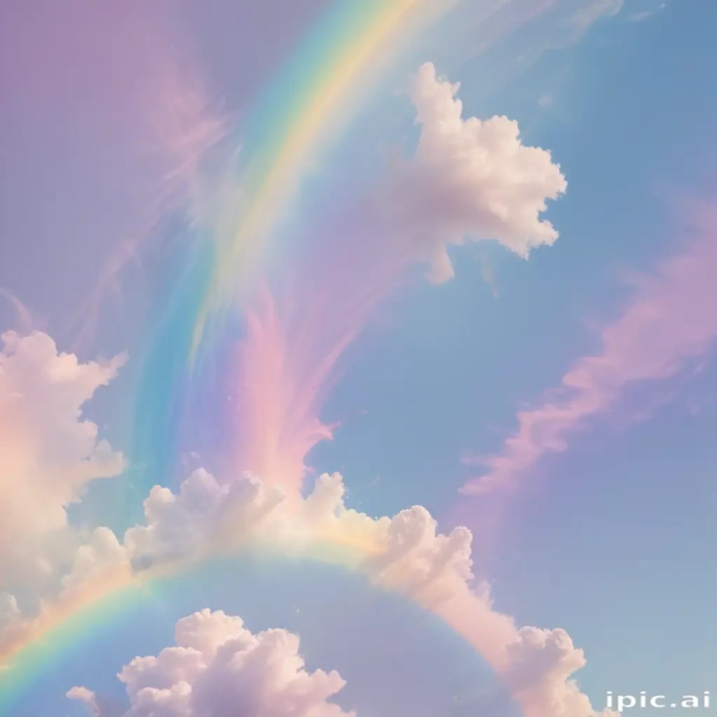 pastel rainbow png