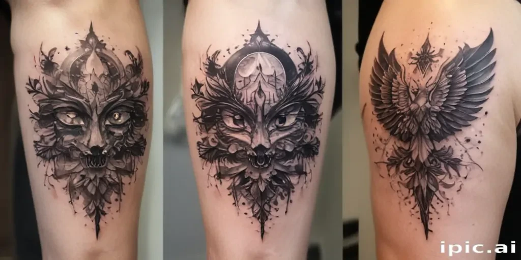 transparent tattoos
