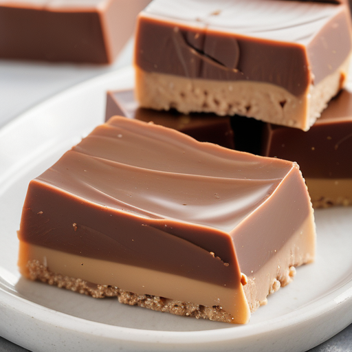 fudge with sweetened condensed milk and peanut butter
