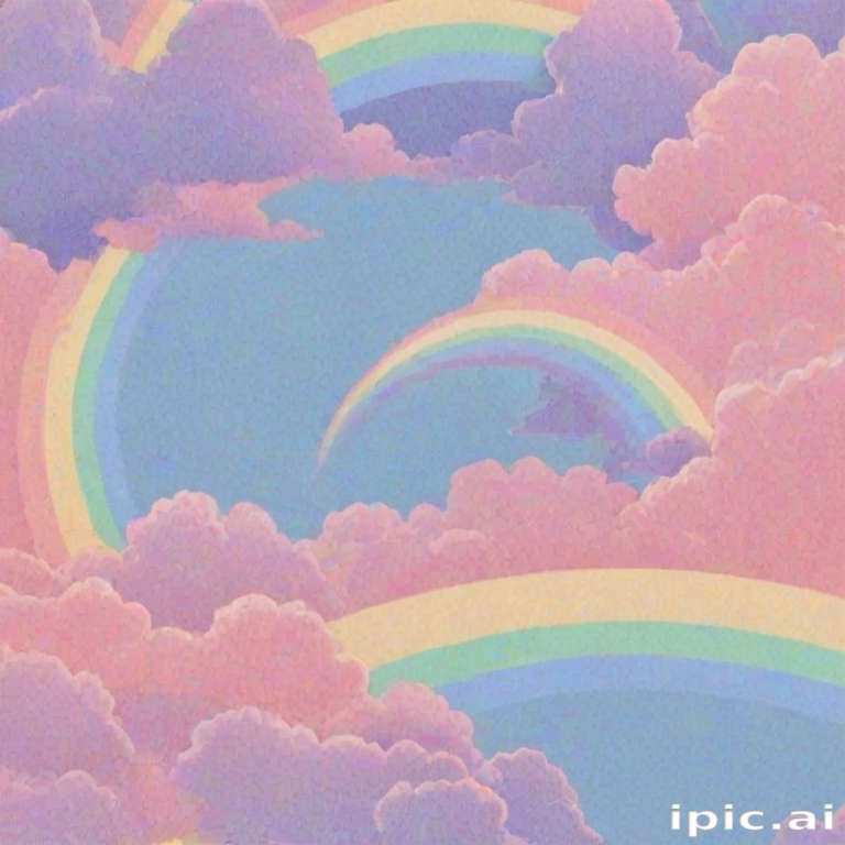 rainbow wallpaper aesthetic