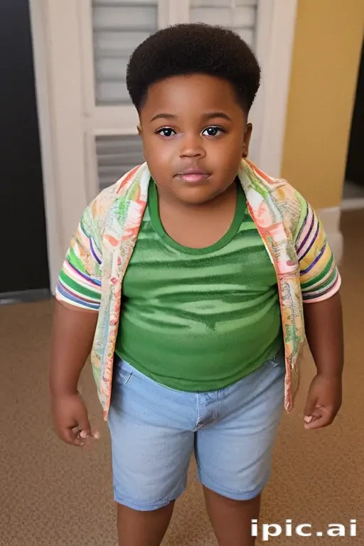 fat black kid