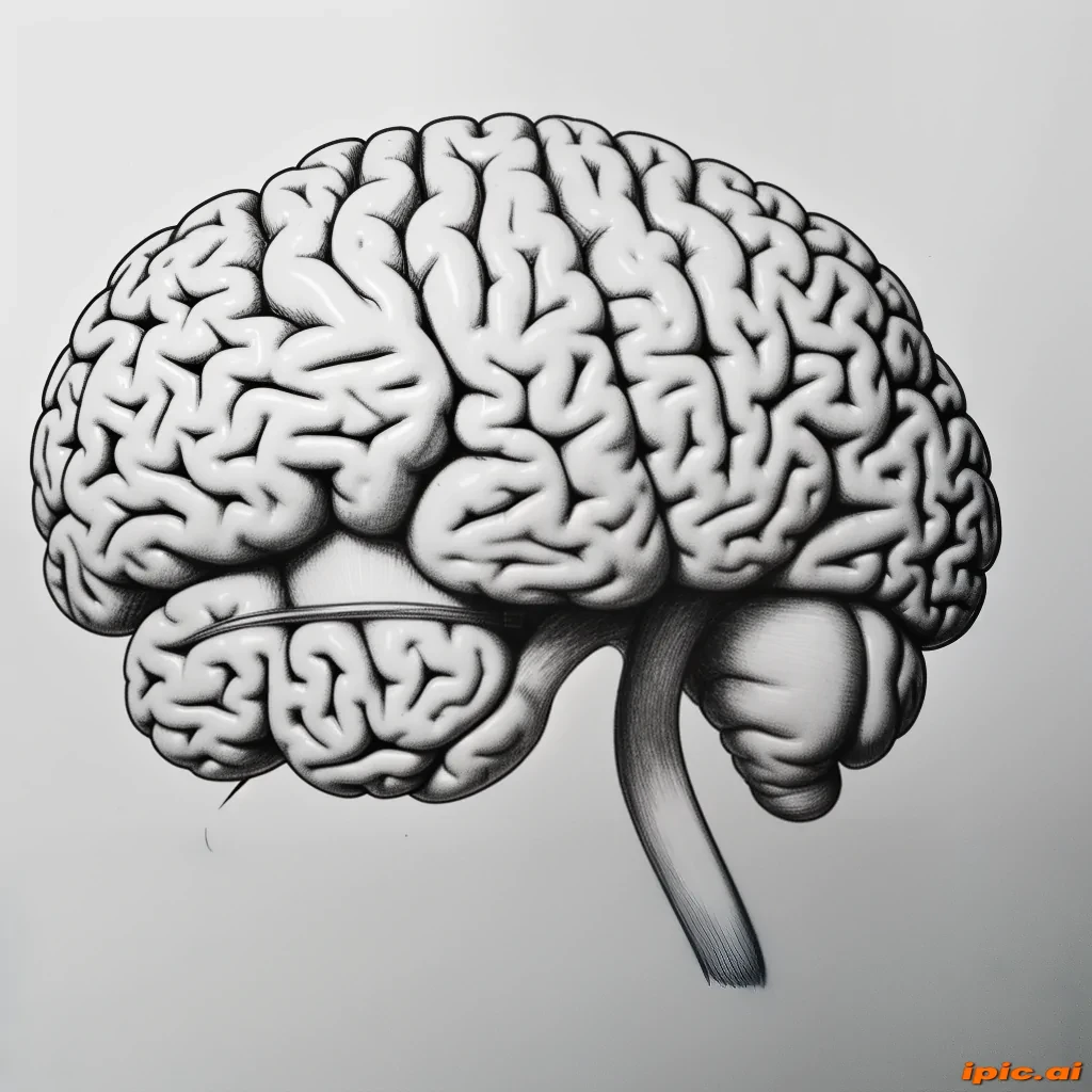 pic of brain drawing