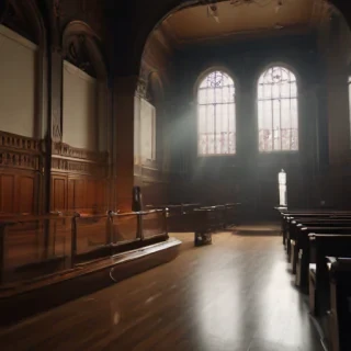 court room background