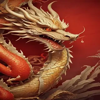 chinese dragon background