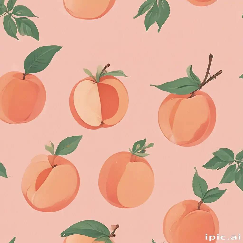 peach aesthetic wallpaper