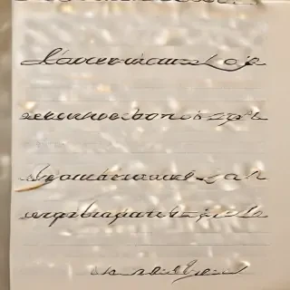 cursive laura