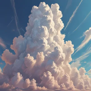 cartoon cloud drawing
