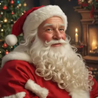 vintage santa images free