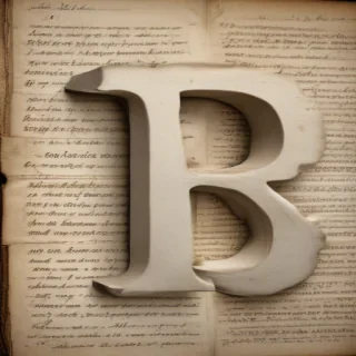 letters as images