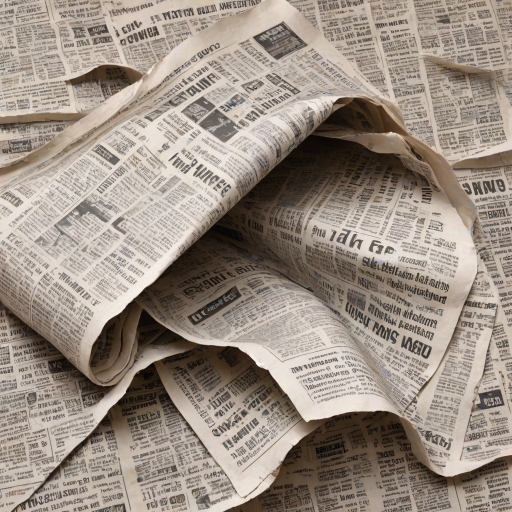 ripped newspaper png