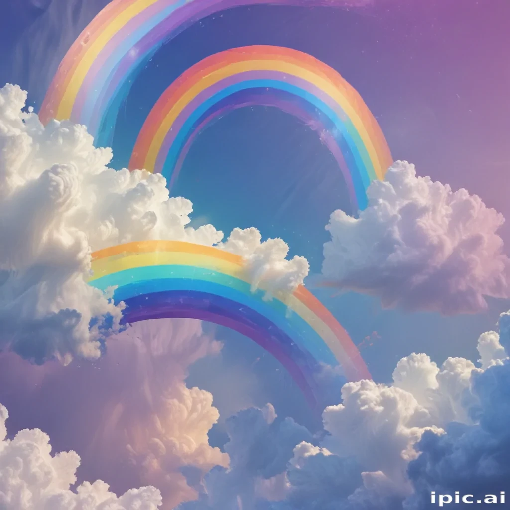 cute rainbow backgrounds