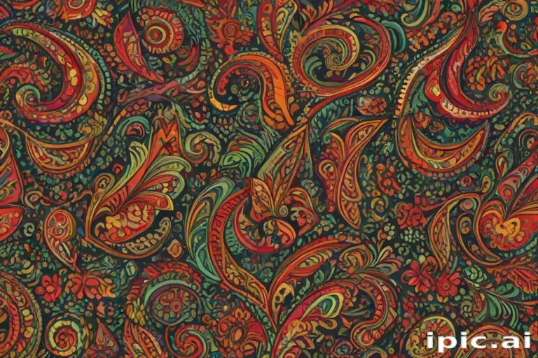 paisley pattern png