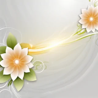 light flower background