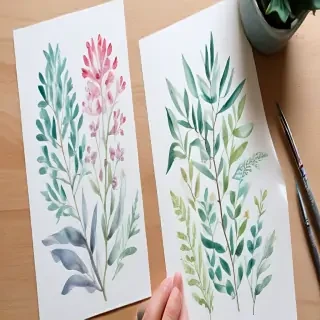 free printable watercolor art