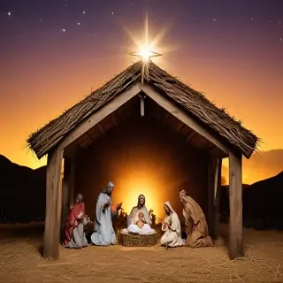 free nativity scene background images