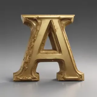 letter a png