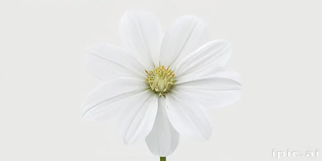 white flower transparent