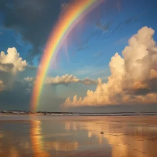 rainbow backround