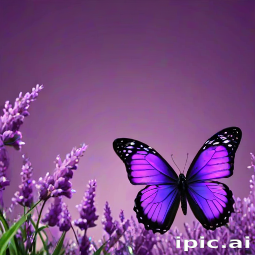 purple wallpapers butterfly