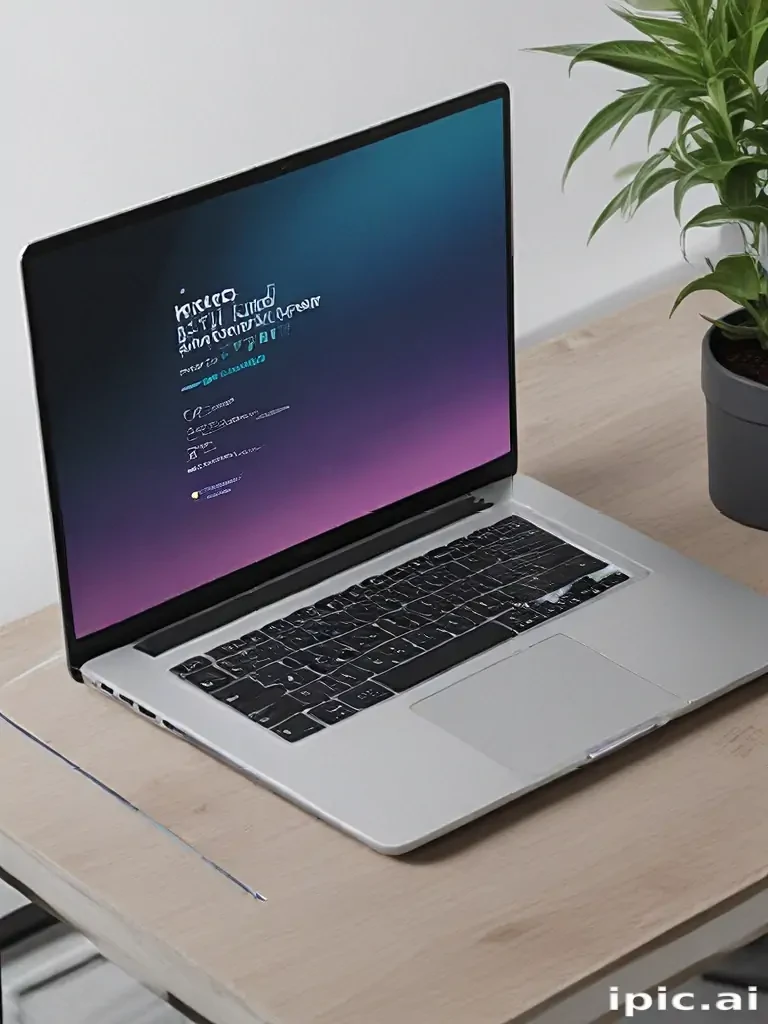 laptop computer mockup