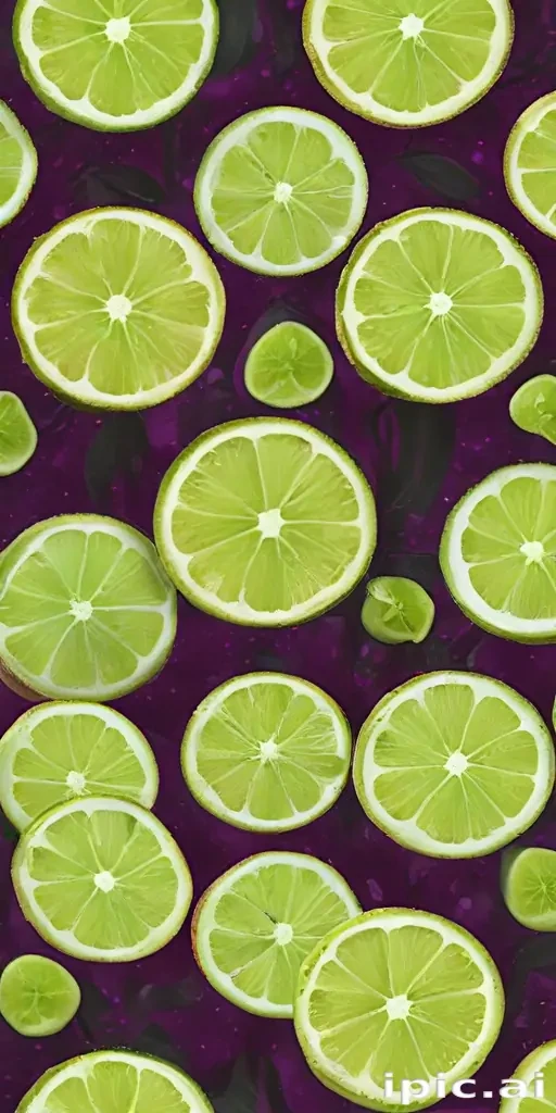 lime green background