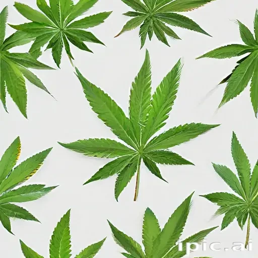 marijuana leaf transparent background